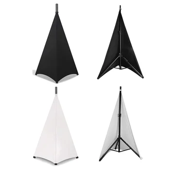 Copertura del supporto dell'altoparlante della luce del Dj copertura del supporto del treppiede universale altezza flessibile estensibile attrezzatura da pavimento accessori per tende