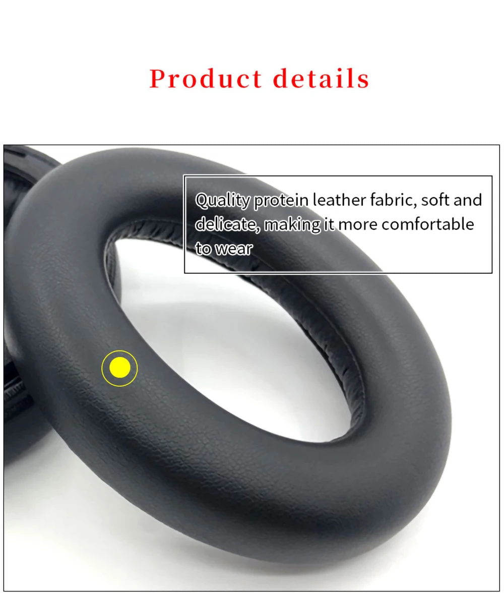 Ear Pads For Sennheiser Momentum 4.0 Headphone Cushion MOMENTUM4 Headset Foam Earpads Replacement Sponge Earmuffs Headbeam Cover
