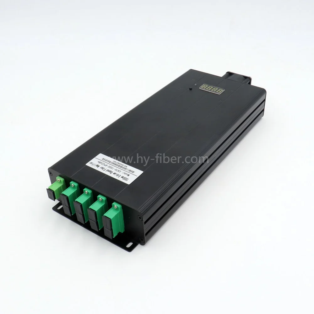 

8 Port 1550nm оптический усилитель CATV SC/APC Mini EDFA 22/23dBm