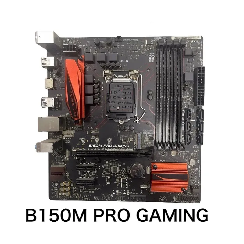 

Материнская плата для ASUS B150M PRO GAMING, материнская плата LGA 1151 DDR4 Micro ATX B150, протестированная на 100%, полностью работает, бесплатная доставка