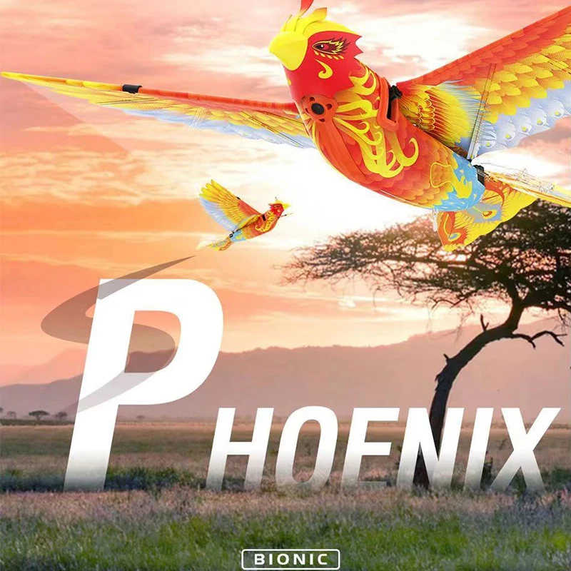 Go Go Bird Super Eagle Flapping Wing Remote Control Flying Bird With Hd