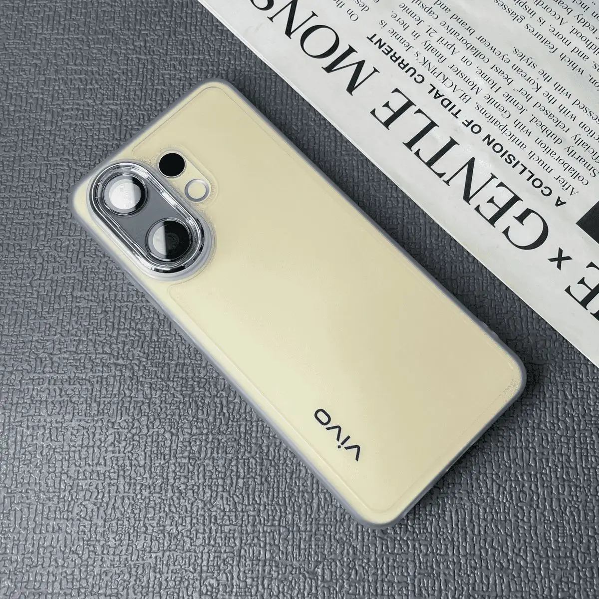 Luxury TPU Silicone Shockproof Bumper Lens Protection Case