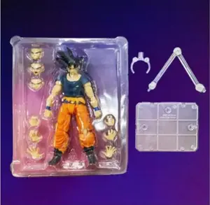 Compre 17cm Dragon Ball SHF Super Saiyan Blue Hair Son Goku PVC Action  Figure Boxed Movable Joints Model Collectibles Toys Gfit barato — frete  grátis, avaliações reais com fotos — Joom