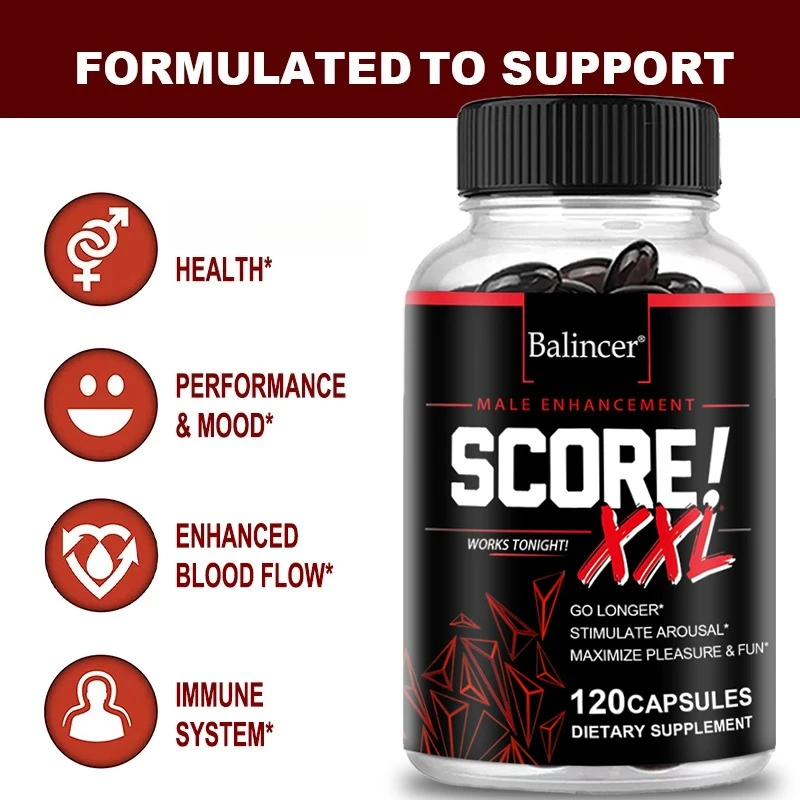 Balincer Score XXL Nitric Oxide Supplement L Citrulline Maca and Tribulus Build Muscle Increase Endurance