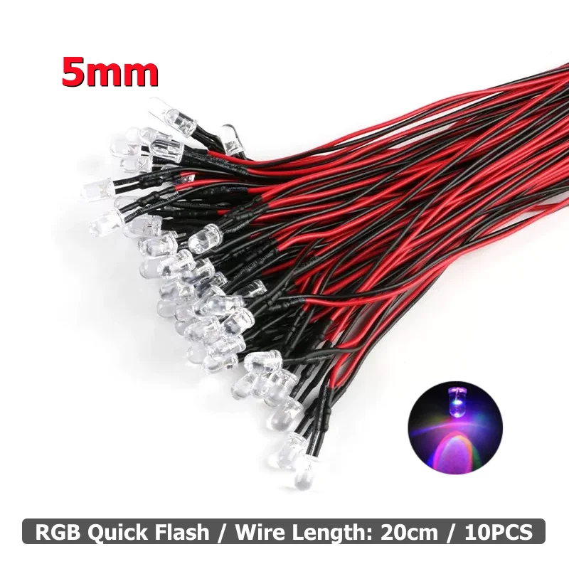 ตัวเลือกสินค้า หลากสี LED สำหรับรถโมเดล RC