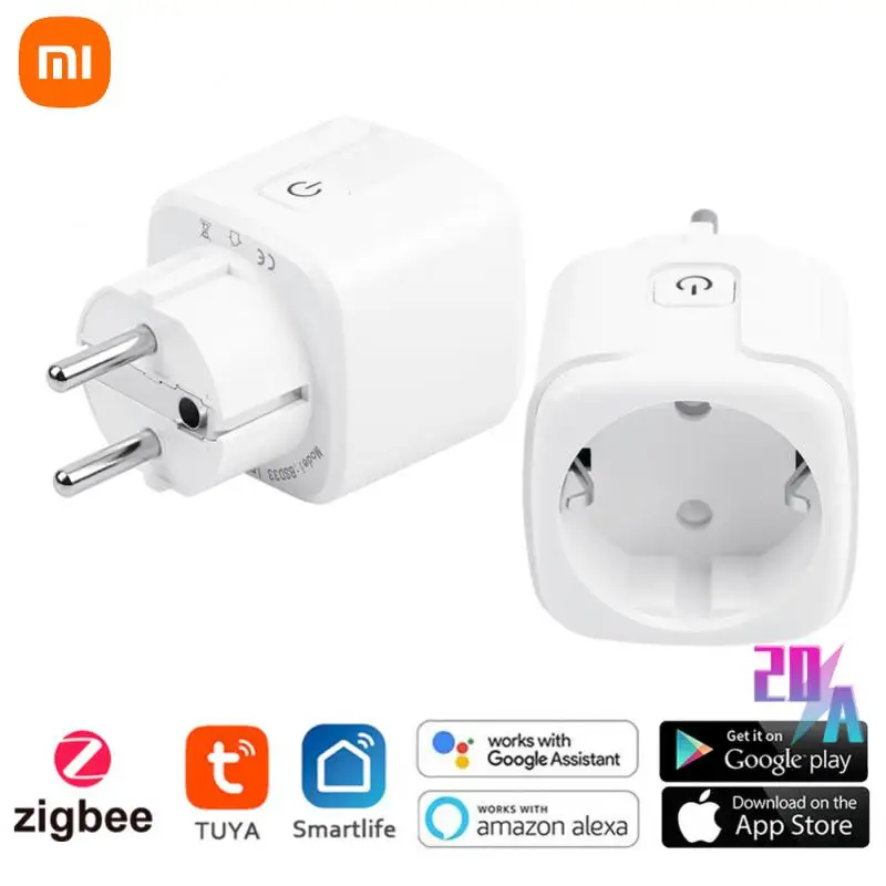 Xiaomi-enchufe inteligente Zigbee con monitoreo de potencia