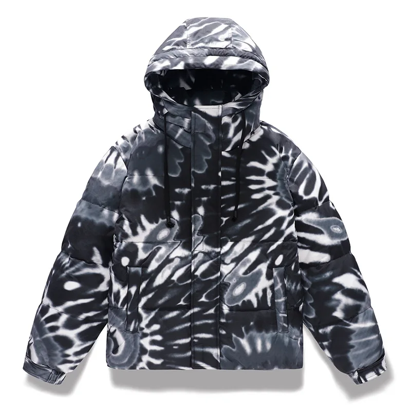 Down Jackets Men's Winter Hooded Thick Winter Down Coat Male Camouflage Fashion Overcoat Outerwear Warm Brand Clothing Parkas