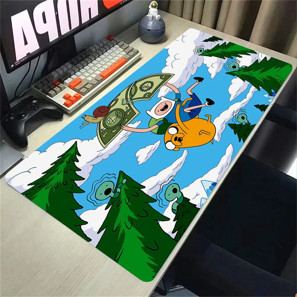 Tappetino Da Scrivania XXL Adventure Time Tappetino Per Mouse Grande Armadio Per Giocatori Armadi Per PC 90x40 Tastiera Carina Estesa Tappetino Per Mouse Accessori Da Gioco - Foto 6