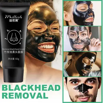 Blackhead Remover Mask 60g Bamboo Charcoal Point Pimple Anti Acne Spot Face Skin Care Beauty Facial Cleansing Skincare Products 1