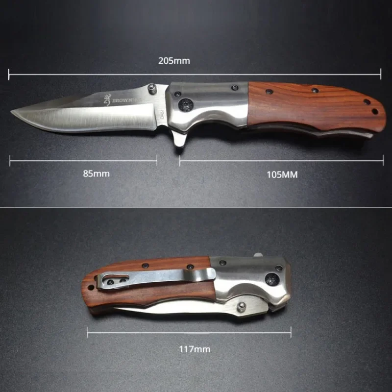 Outdoor Portable Folding Knife for Men Survival Military Tactical Pocket Knives for Camping and Fishing folding knife