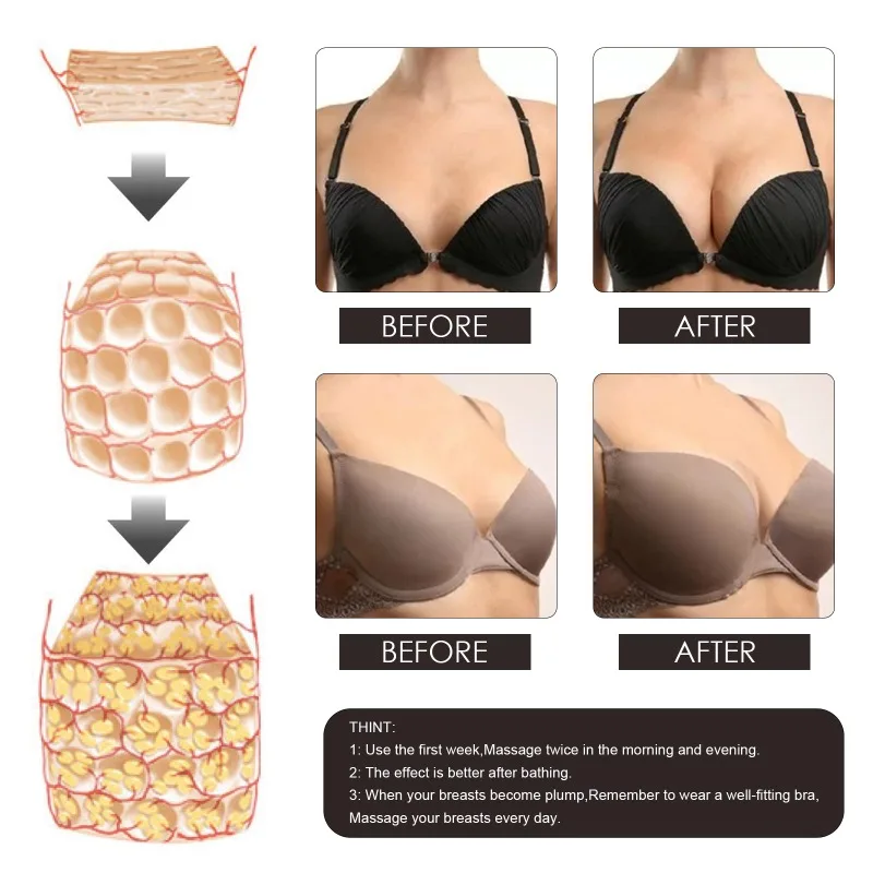 Breast Plump Ultra-Premium Compound Essential Oil Prevent Sagging Increase Breast Elasticity Breast Enlarge Plump Massage Oil 4