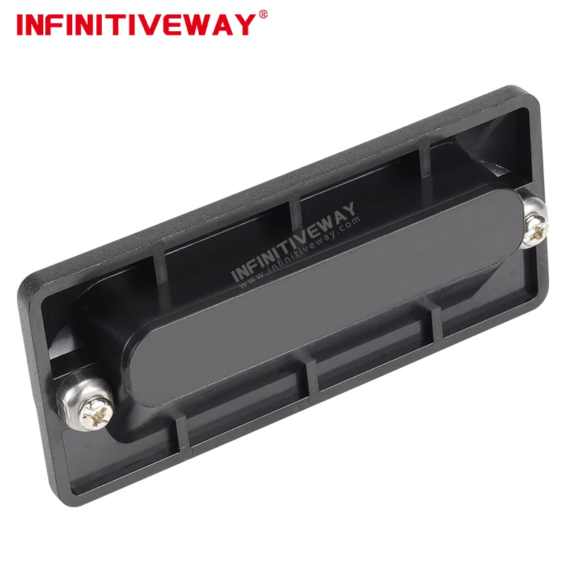 ABS plastic hidden handle embedded hidden handle invisible Industrial buckle kitchen cabinet dark cabinet drawer knobs