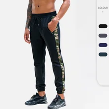 

Men's loose sports pants fitness running training camouflage pants elastic quick drying leisure Leggings 91308