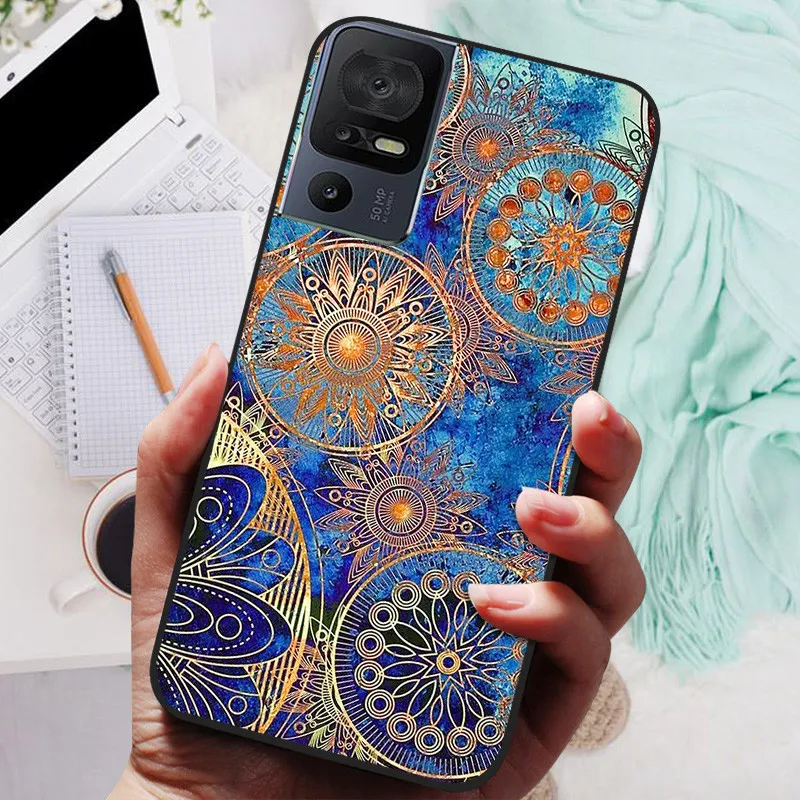 Black Lion and Wolf Silicone Soft Phone Case - Protective Shell