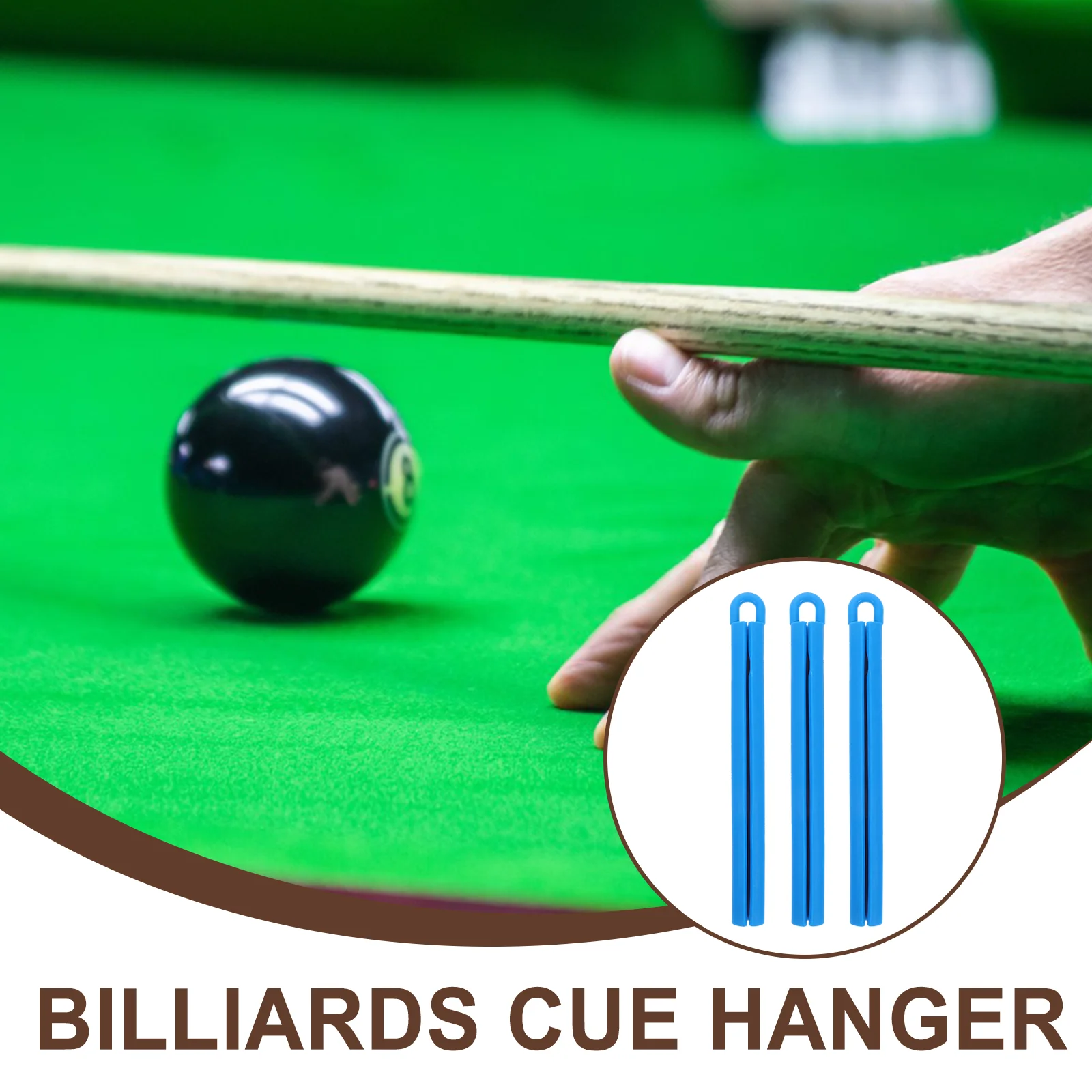 5 Pcs Billiard Lifter Hanger Rack Stand Display Pool Stick Accessories Snooker