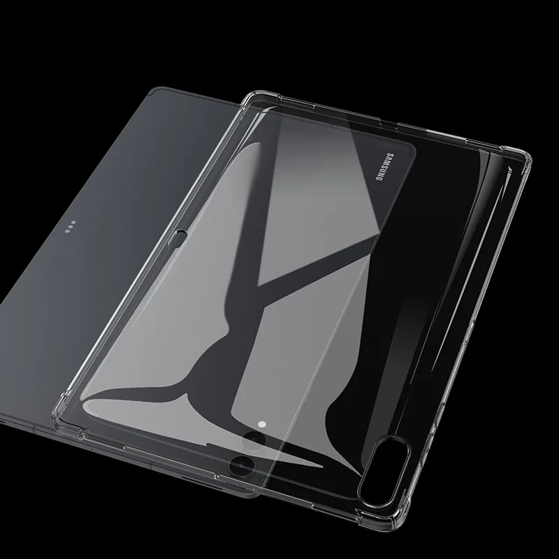 Enhanced Product Title:  
Premium Clear TPU Back Cover with Shockproof Airbag Protection