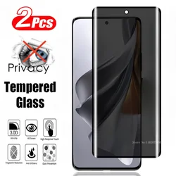 Enhanced Privacy Tempered Glass Screen Protectors - 2 Pack - Anti Peeping (Galaxy S22 Plus)