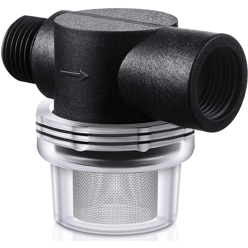

Water Pump Strainer Filter, RV Replacement 1/2 Inch Twist-On Pipe Strainer Compatible With WFCO Or Shurflo Pumps