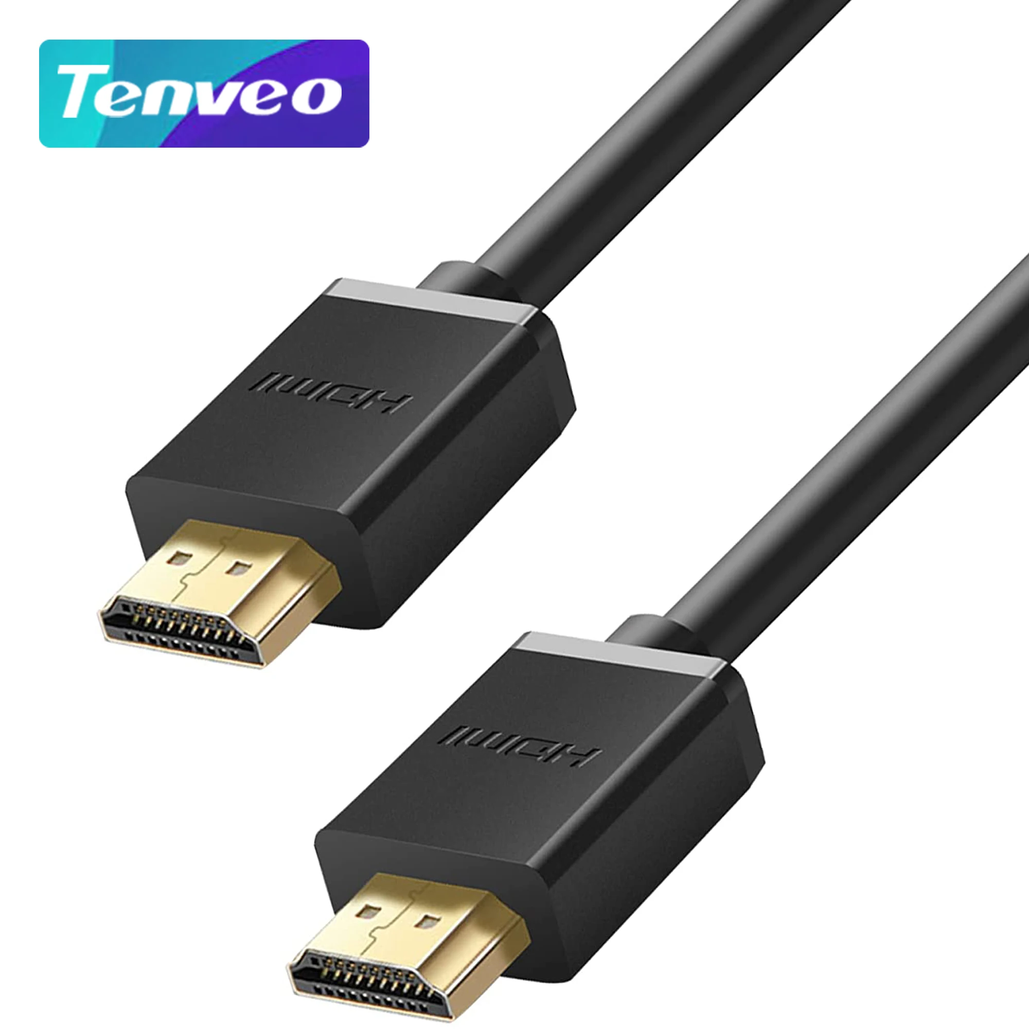 Tenveo 4K HDMI 2.0 Cable 60Hz high-Speed and Stable Transmission Support All HDMI Interface Devices Home Work Standing Version