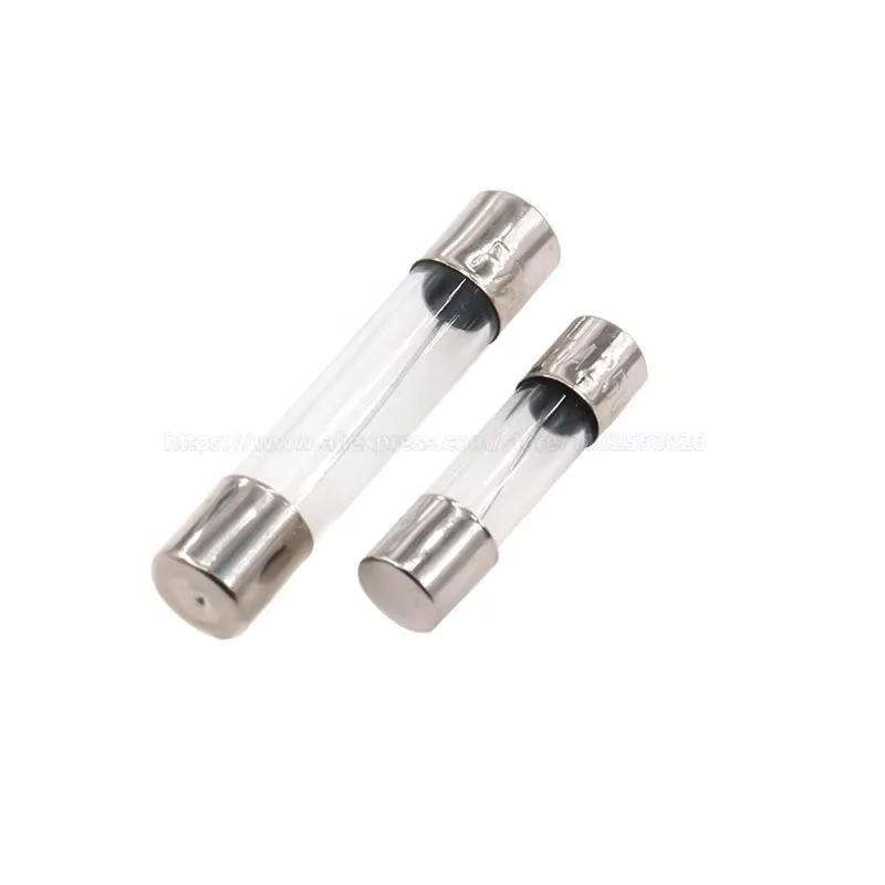 20PCS 5*20 6*30 Glass Fuse Fast Fuse 250V 0.1A-30A Quick Blow 5x20mm