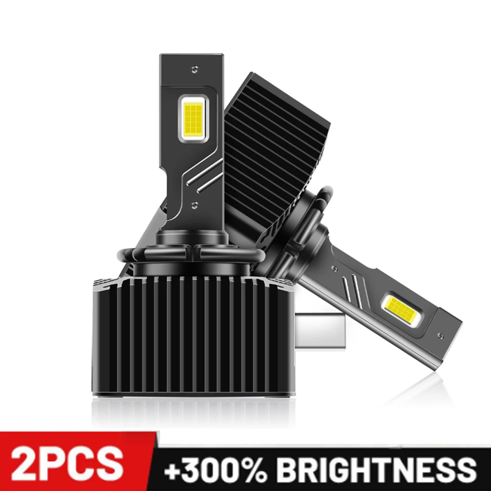 

New M19 D3S LED Car Headlights Canbus 58000LM HID D1S D2S D4S D5S D1R D2R D3R Turbo LED Two-Sided CSP Chip 6000K 110W Plug&Play