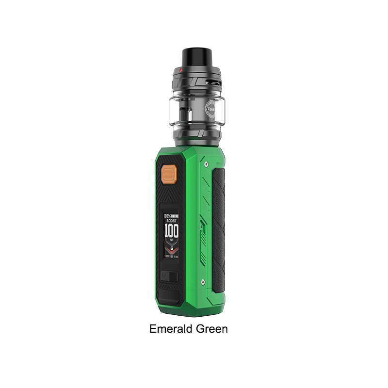 Original Vaporesso Armour Ultra Kit with iTank T 6ml 100W 5500mAh Battery Dual Mesh GTi Coil E Cigarette Vaporizer Vape replacement coil