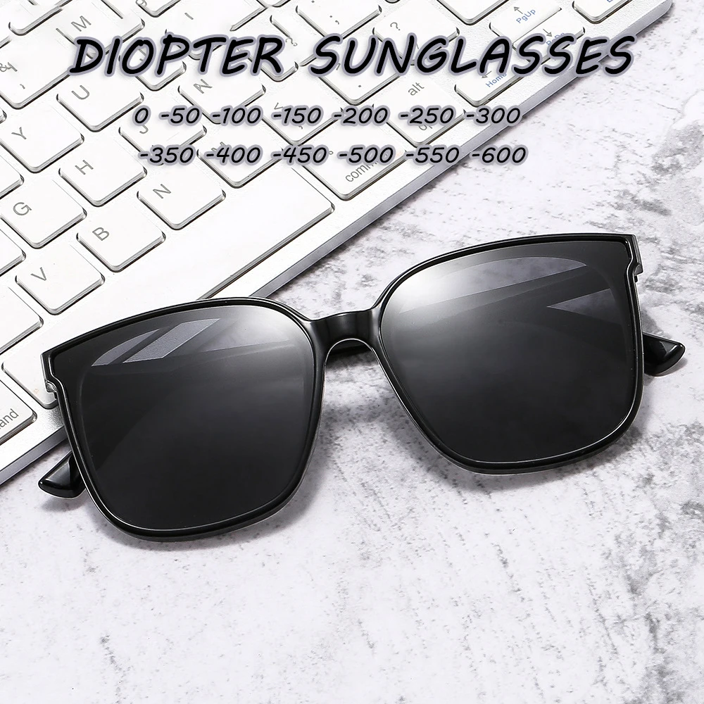 Myopia Sunglasses Diopter 0 TO 6.0 Polarized Sun Glasses UV400