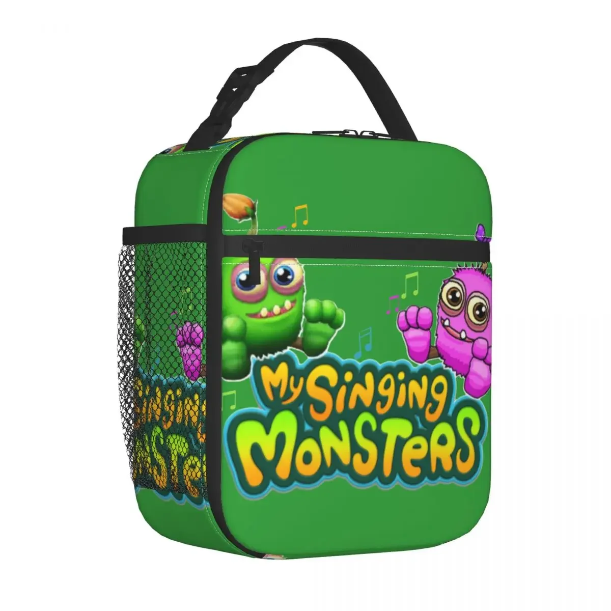 

My Singing Monsters Christmas Insulated Lunch Bag Thermal Bag Lunch Container Cartoon Tote Lunch Box Girl Boy Beach Outdoor