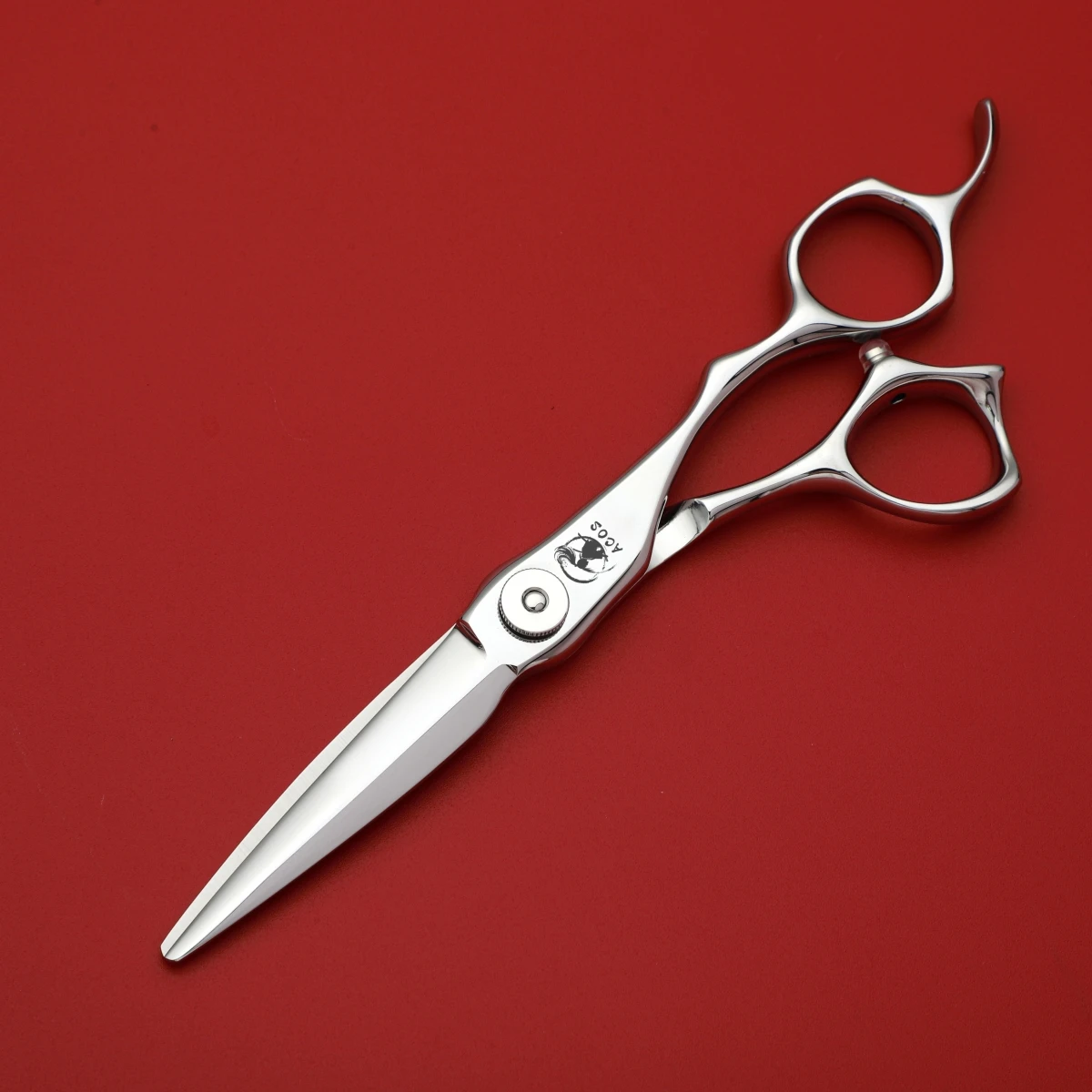 ACOS 프로페셔널 이발 가위 6.2인치 일본 ATS-314 스틸 건식/습식 텍스처 숱가위 미용실용