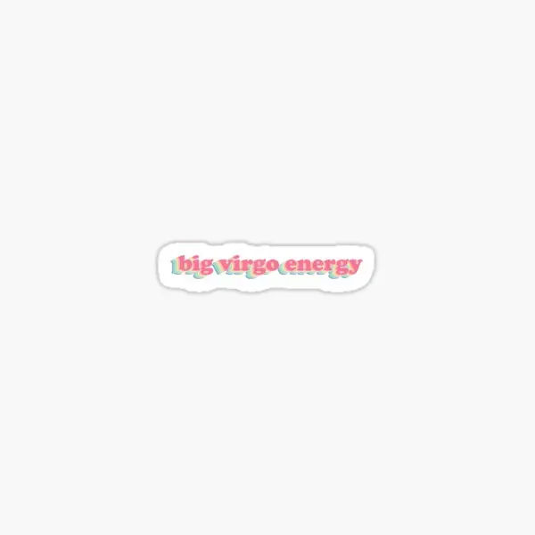 

Big Virgo Energy Astrology 5PCS Car Stickers for Art Water Bottles Home Living Room Stickers Print Decorations Window Kid