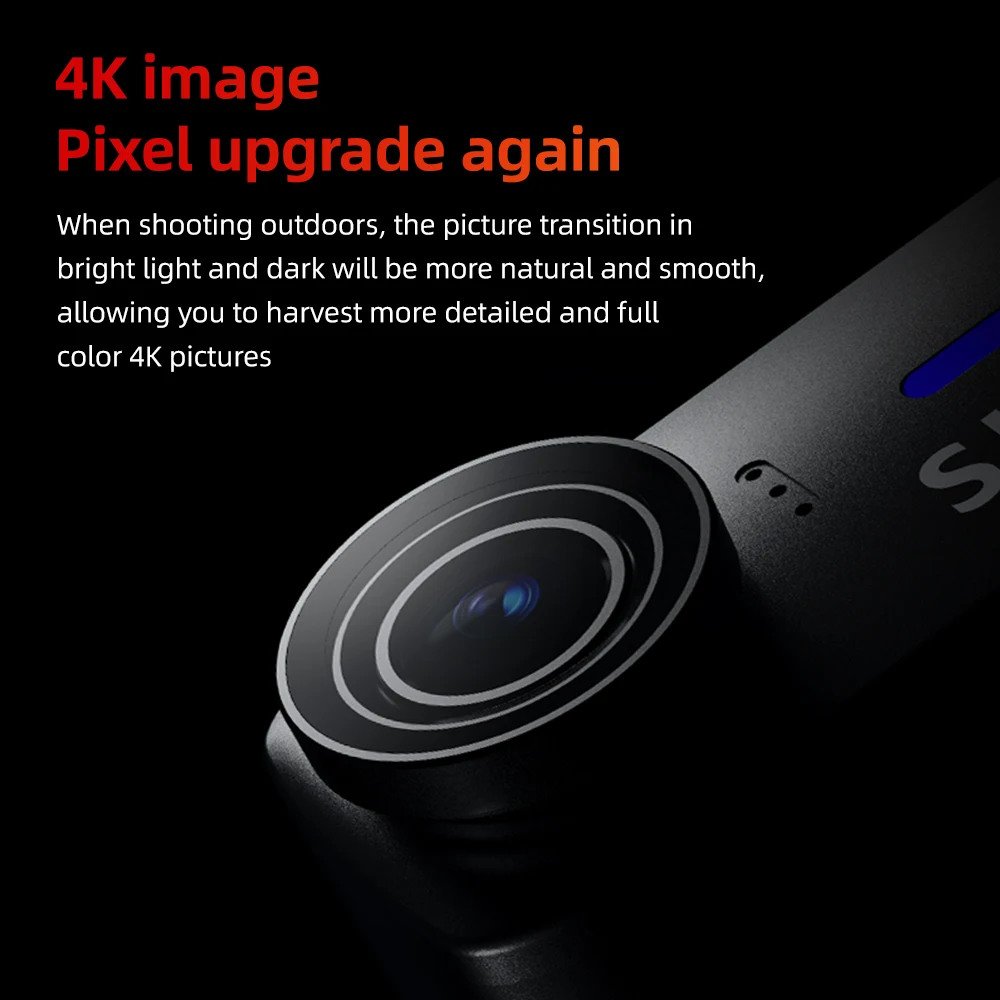 SJCAM C110+ 4K 30FPS Action Camera WiFi Sports Camera 170° Wide Angle Lens Built-in Battery for Outdoor Travel Camping Biking 2