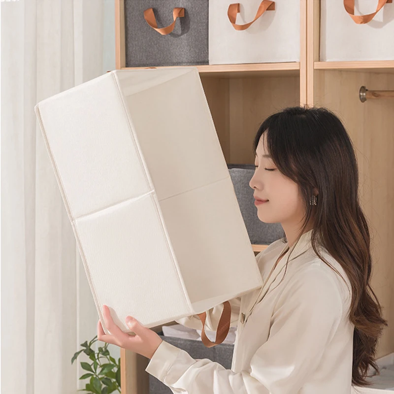 Foldable Jeans Sweater Storage Closet Organizer Clothes Boxes Student Dormitory Wardrobe T-shirt Pants Clothing Separation Box 5