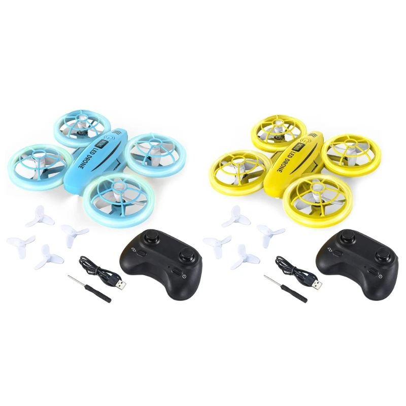 

Kid Remote Control Flying Toy Experience Thrills with Small LED Aerial Vehicle