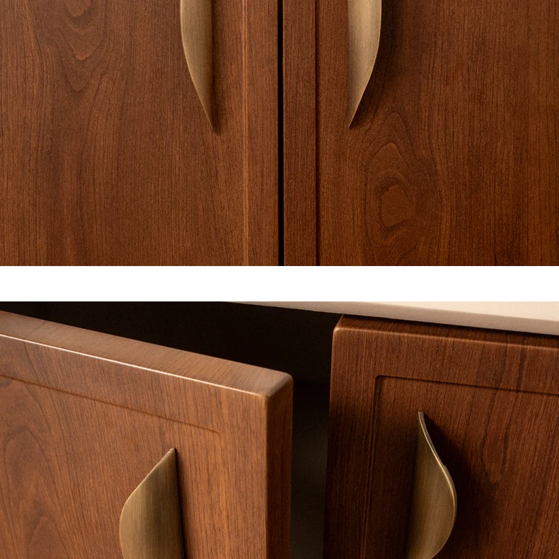 kitchen cabinet pull antique brass style