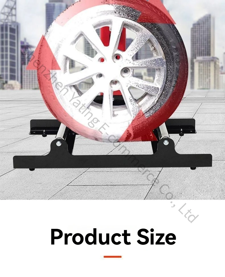 Wheel Cleaning Rack, Stainless Steel Car Beauty Special Drum, Rotating Wheel Cle