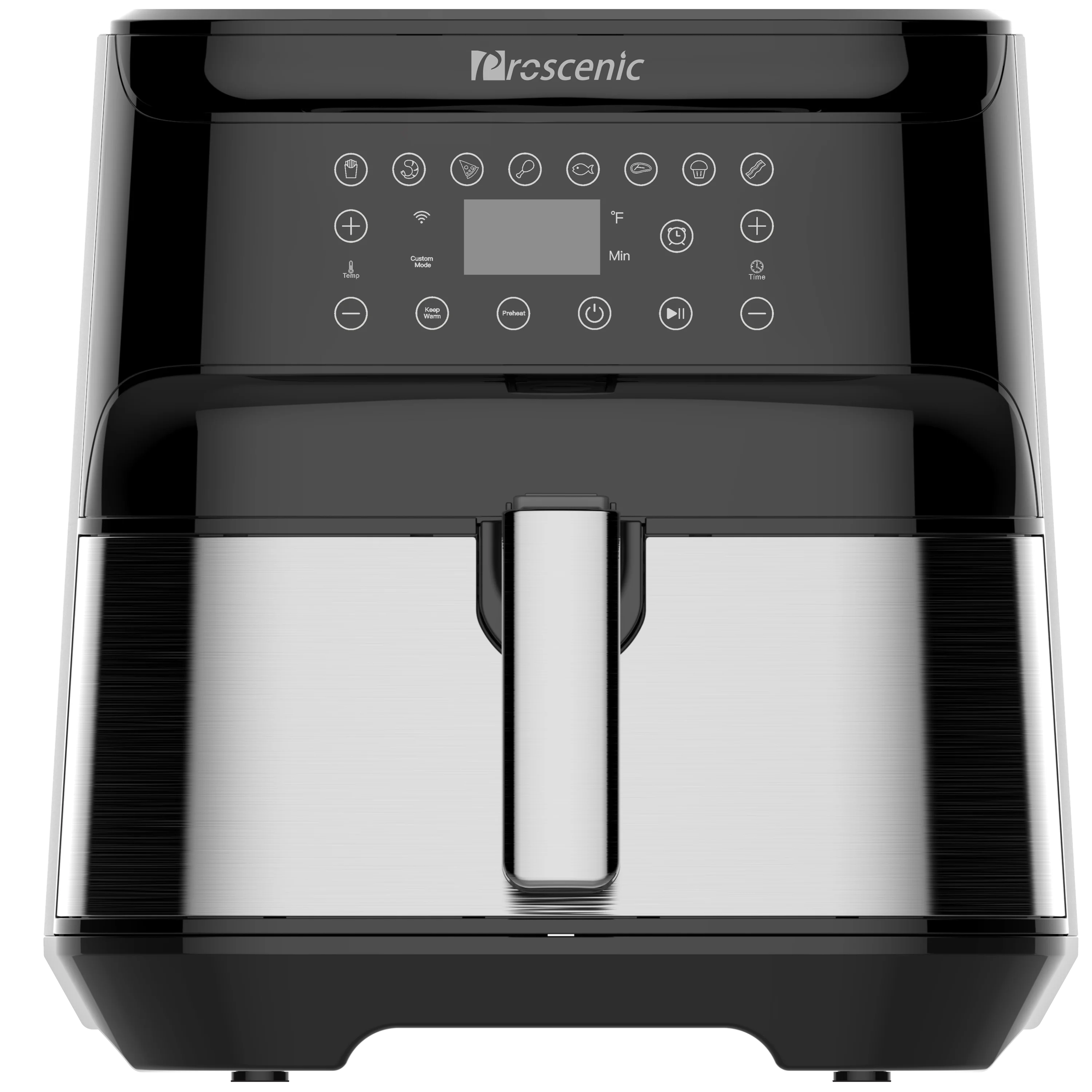 Proscenic T21 Smart 5.5L Friggitrice Ad Aria Digitale Senza Olio 1700W Supporto Alexa Google Home Speaker Touchscreen Programmabile Stock