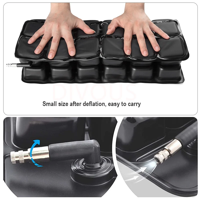 Comfort Seat Cushion For Car Driver Seat Office Chair Wheelchair Memory Foam Cushion Orthopedic Support