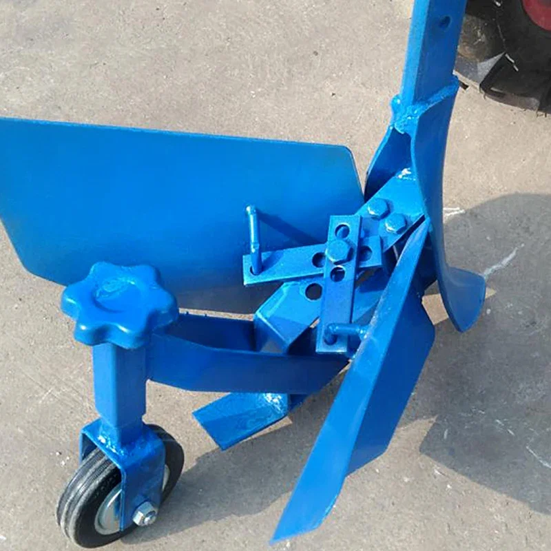 220v New Micro Tillage Machine Ditcher Ditching Plough Adjustable Walking Multi-