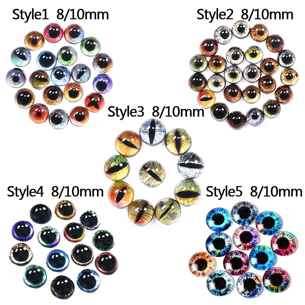 20 mm Plastic Eyes for Craft - Safety Eyes for Stuffed Animals - 50 pc (25  pair) 