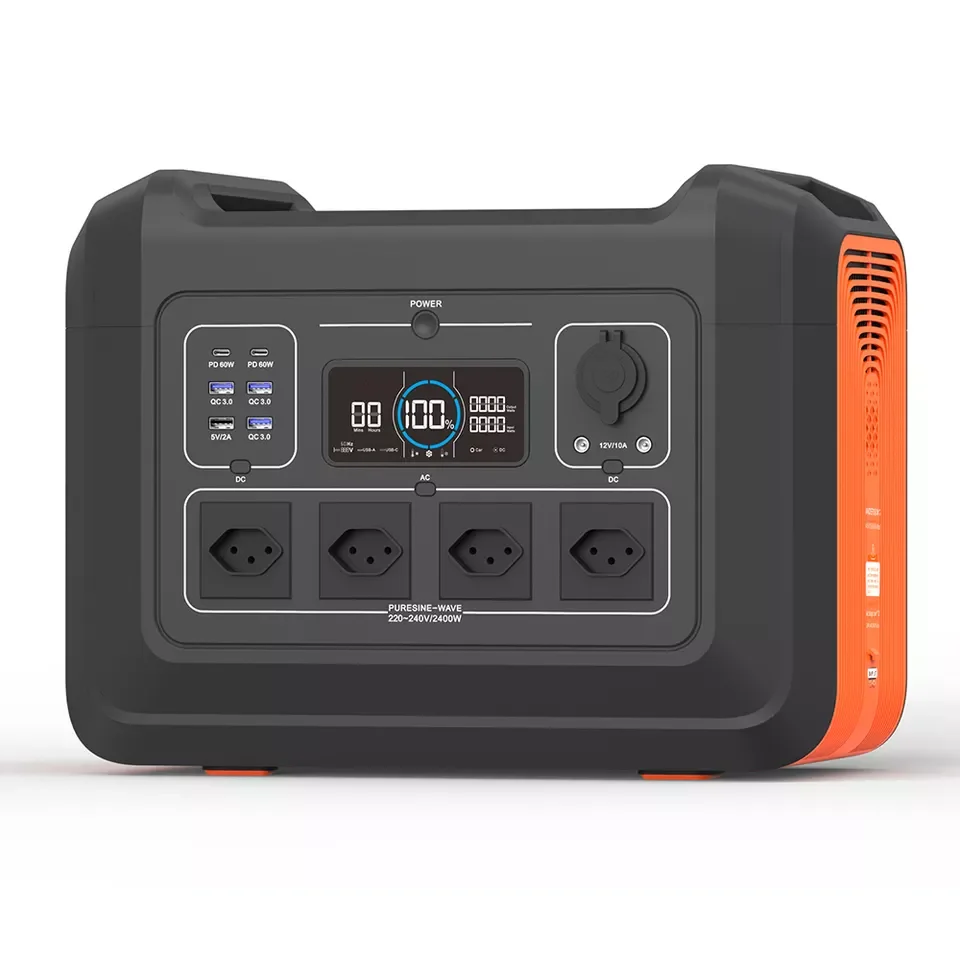

The Latest Hot New Energy Solar Power Station Outdoor Emergency Portable Power Station 2400w Power Station