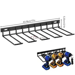 Heavy-Duty Wall-Mounted Tool Organizer and Shelf (B)