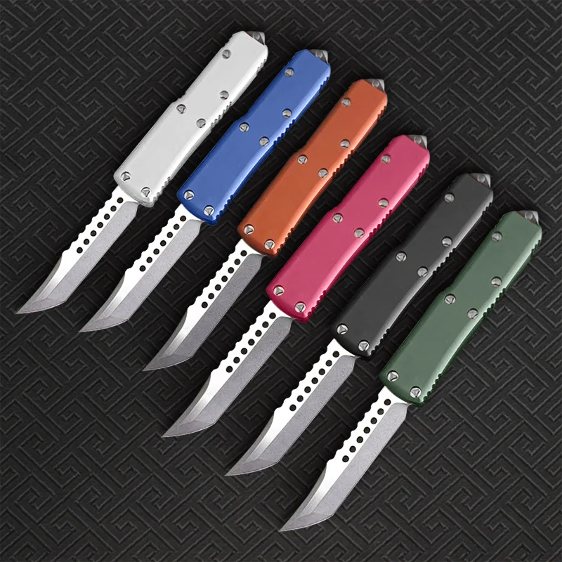 Hifinder 85 version Six colours Knife Blade:hellhound D2,Handle:6061-T6Aluminum(CNC).Outdoor camping survival knives EDC tool 2