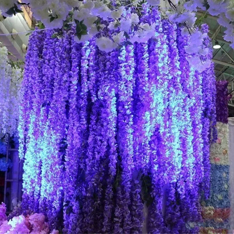 Wisteria Artificial Hanging FlowerVine 6