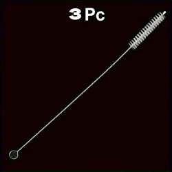 Premium Stainless Steel Straw Cleaning Brush Set, Reusable and Versatile (3pcs)