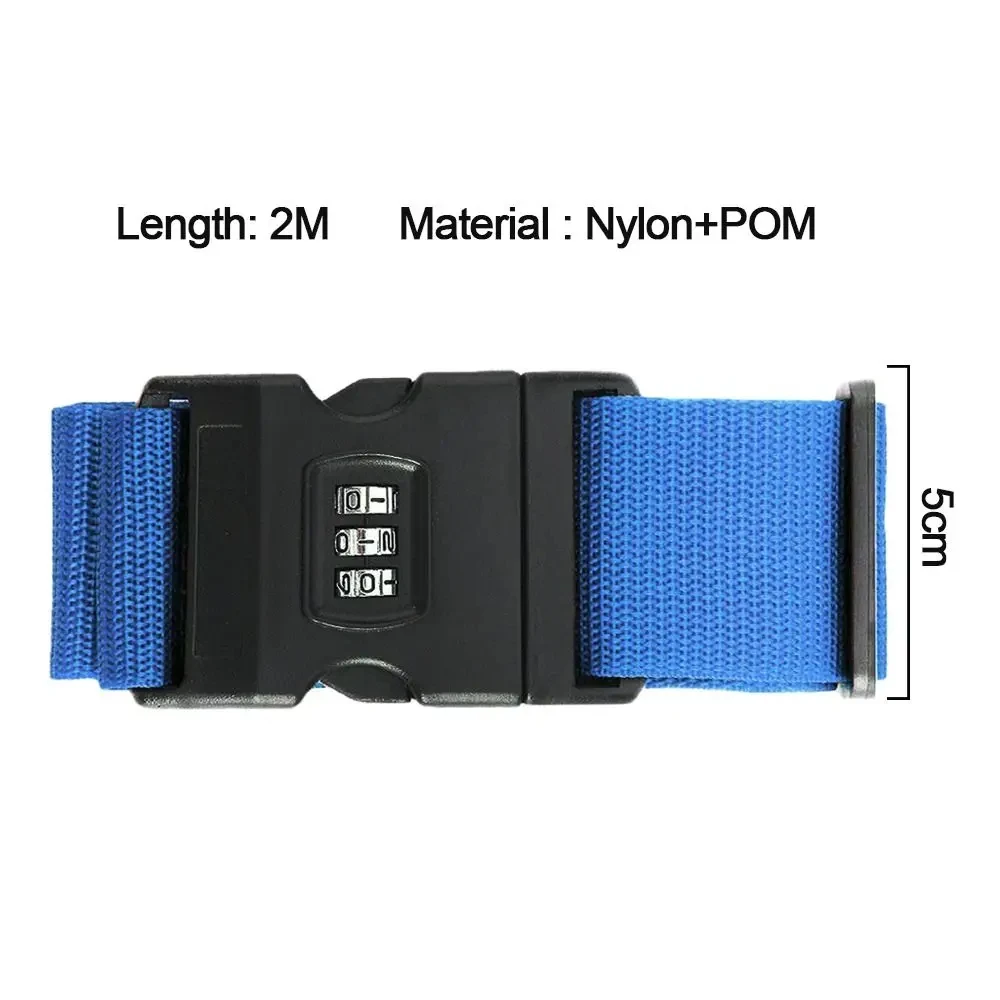 Adjustable Luggage Security Straps 4