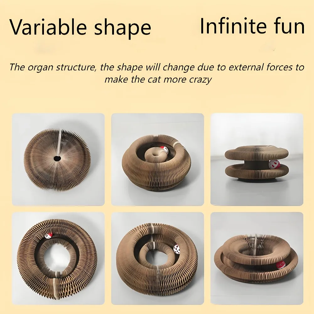 Foldable Organ Cat Scratching Board 5