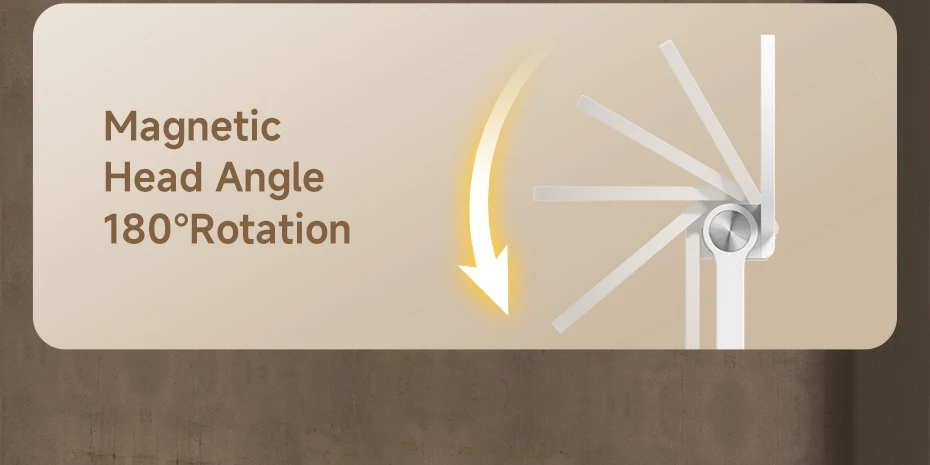 Hagibis Foldable Magnetic Desk Stand 360° for MagSafe