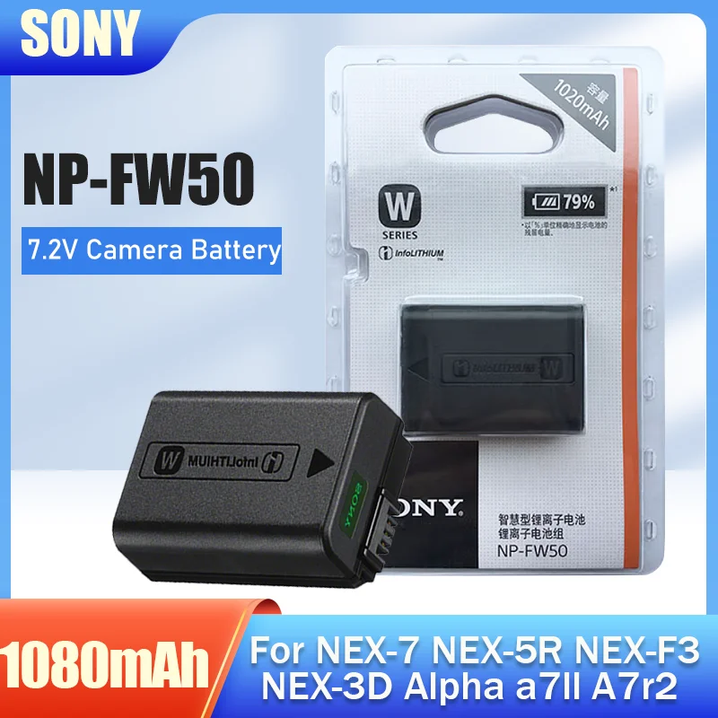Original Batteries Np Fw50 Sony Original Original Sony Rechargeable