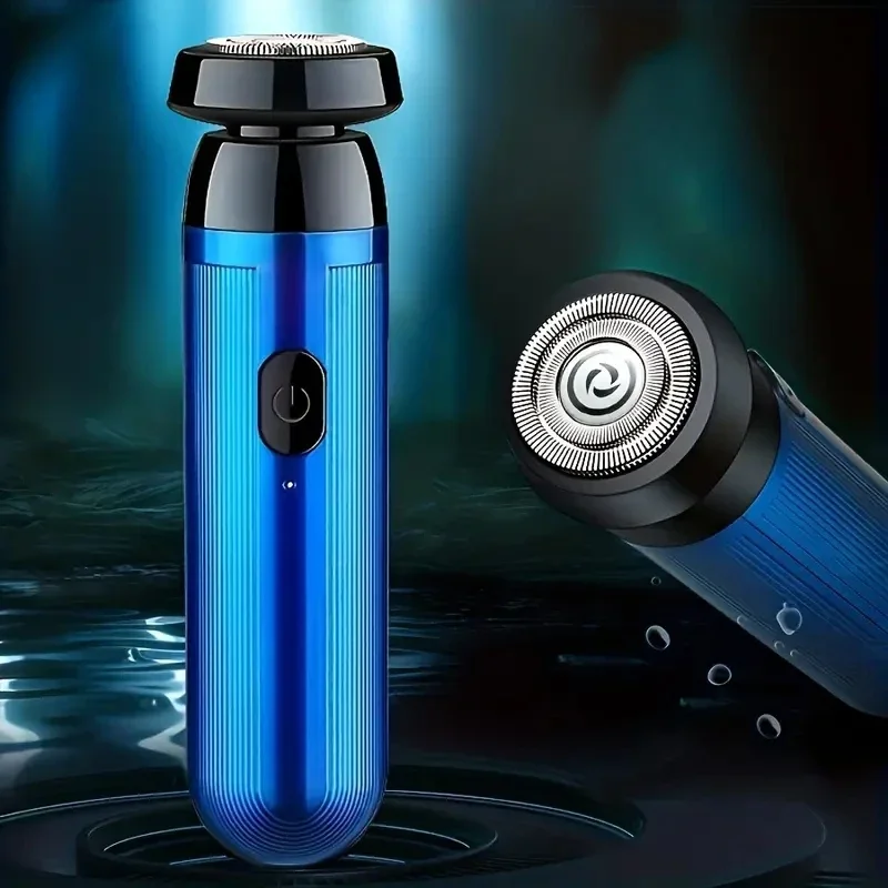 Electric shaver replacement kit USB rechargeable men's one-click convenience for home airplane travel portable easy to use