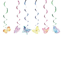 Butterfly - Themed Disposable Party Set for Birthdays and Baby Showers (Spiral)